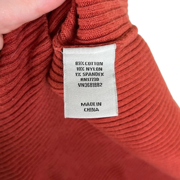 Tucker For Target • Ribbed Orange Sweater Dress - Picture 5 of 8